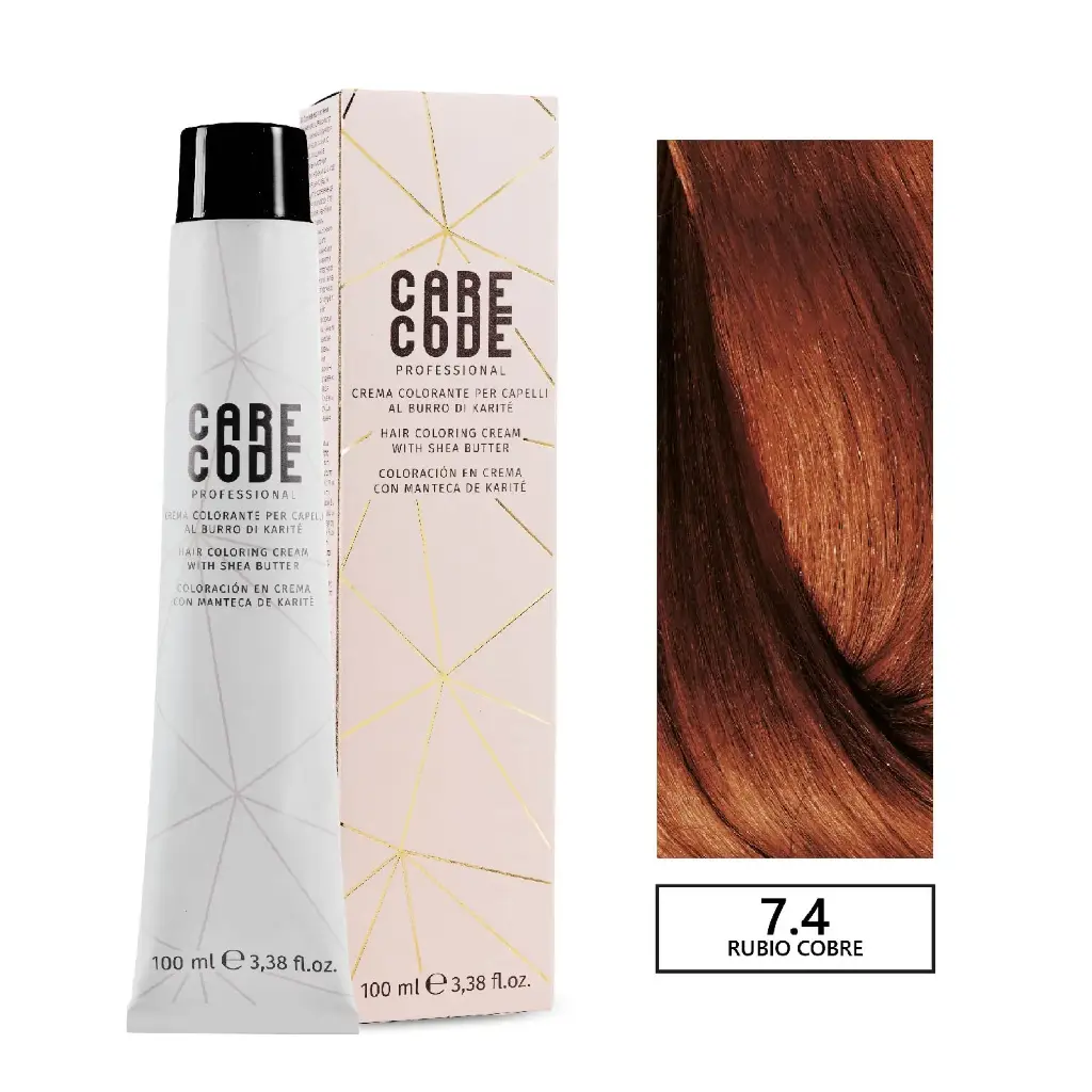 CARECODE HAIR COLORING CREAM 100ML 7,4