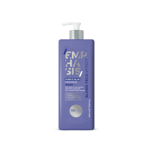 [EBM1] EMPHASIS BLOND-TECH PURPLE BLUE FEEDING MASK 1000ML