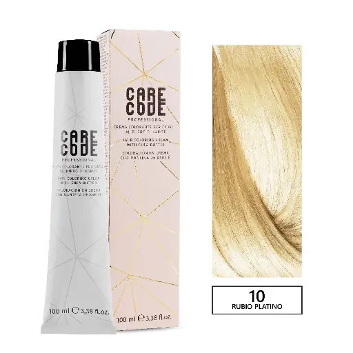 [V10/0] CARECODE HAIR COLORING CREAM 100ML 10