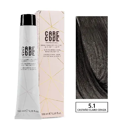 [V5/1] CARECODE HAIR COLORING CREAM 100ML 5,1