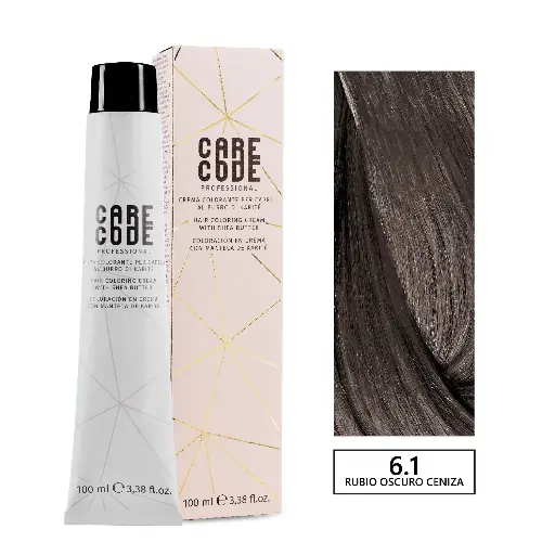 [V6/1] CARECODE HAIR COLORING CREAM 100ML 6,1
