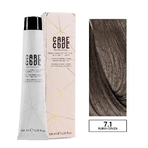 [V7/1] CARECODE HAIR COLORING CREAM 100ML 7,1