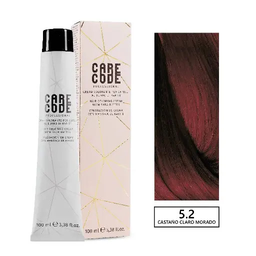 [V5/2] CARECODE HAIR COLORING CREAM 100ML 5,2