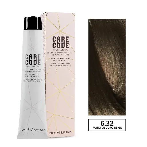 [V6/32] CARECODE HAIR COLORING CREAM 100ML 6,32