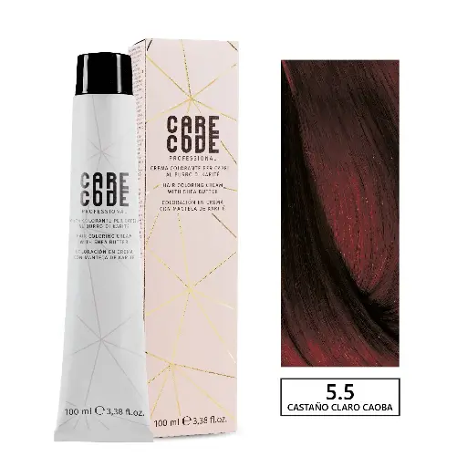 [V5/5] CARECODE HAIR COLORING CREAM 100ML 5,5
