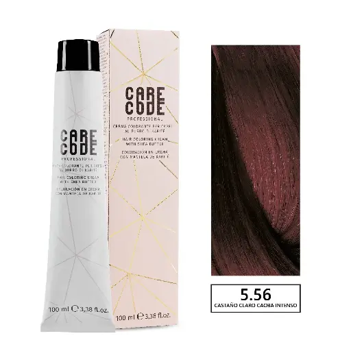 [V5/56] CARECODE HAIR COLORING CREAM 100ML 5,56
