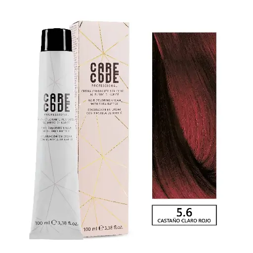 [V5/6] CARECODE HAIR COLORING CREAM 100ML 5,6