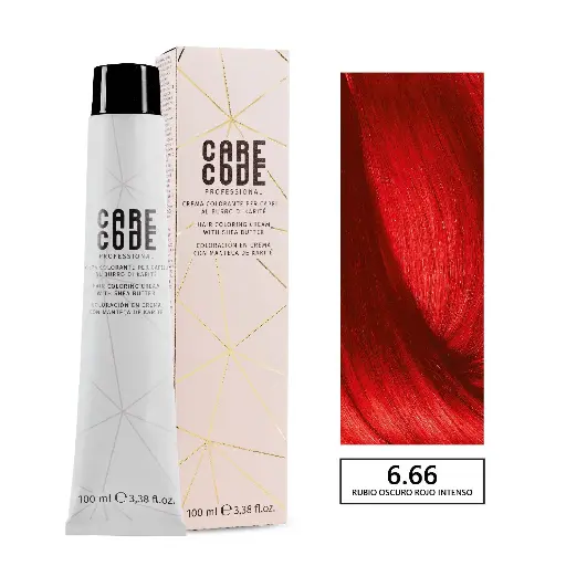 [V6/66] CARECODE HAIR COLORING CREAM 100ML 6,66