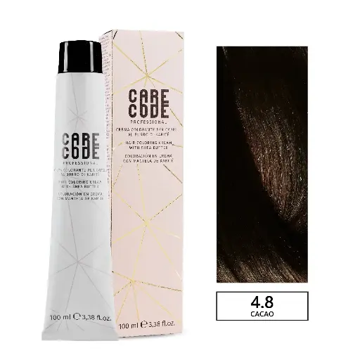 [V4/8] CARECODE HAIR COLORING CREAM 100ML 4,8