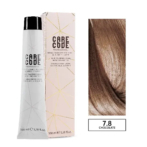 [V7/8] CARECODE HAIR COLORING CREAM 100ML 7,8